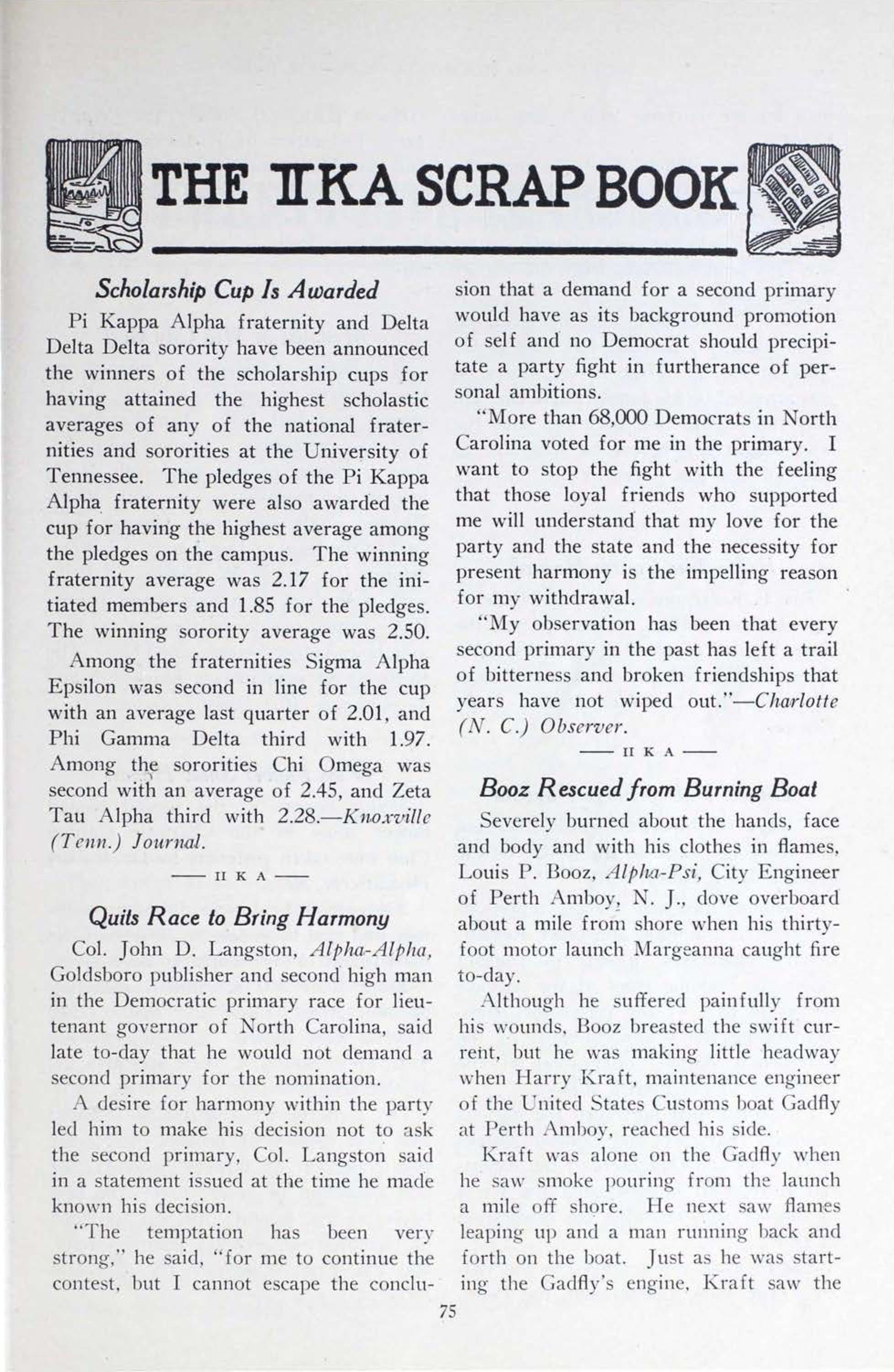 The PiKA Scrap Book, October 1928